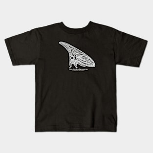 Treehopper with Common and Scientific Names - insect art Kids T-Shirt